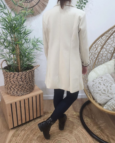Manteau femme Prisca beige