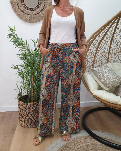 Pantalon imprimé cachemire outlet