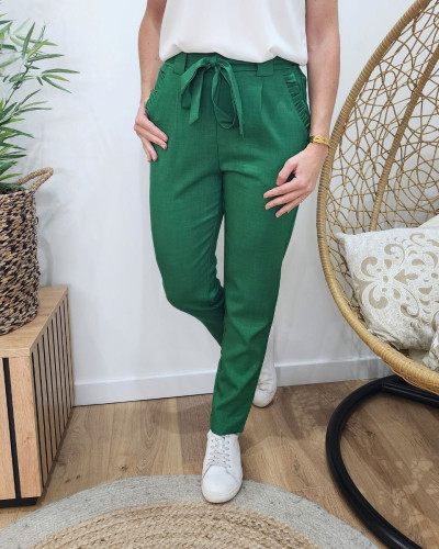 Pantalon fluide femme habillé shop