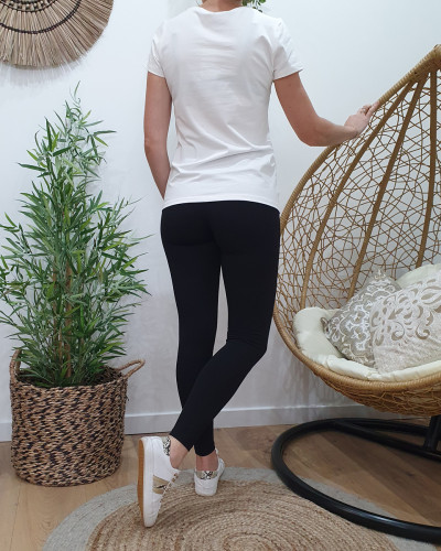 Legging noir hot sale femme taille haute