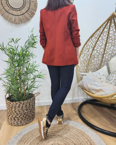 Jean femme brut foncé slim coupe confort