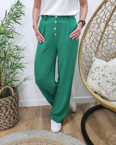 Pantalon taille haute fluide femme online