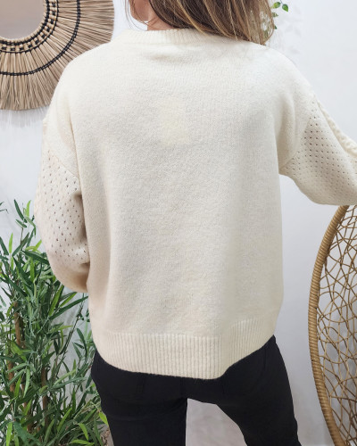 Pull femme col rond Jill