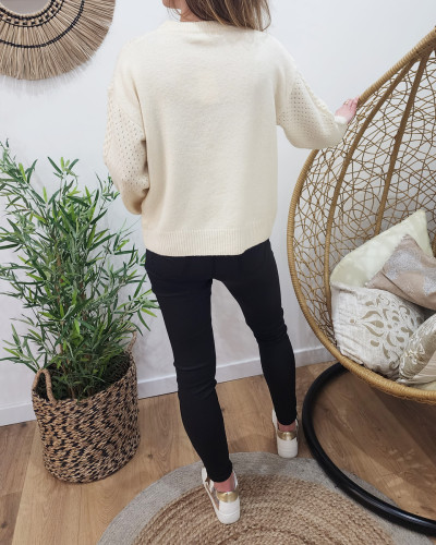 Pull femme col rond Jill