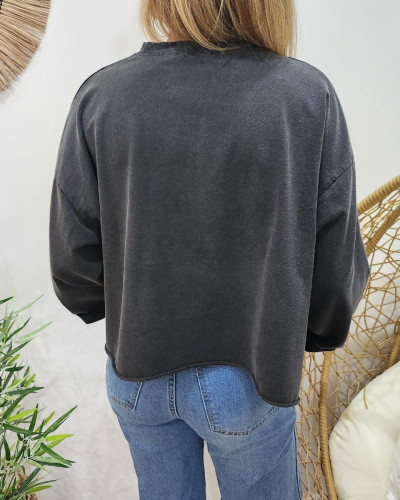 Sweat fin femme outlet