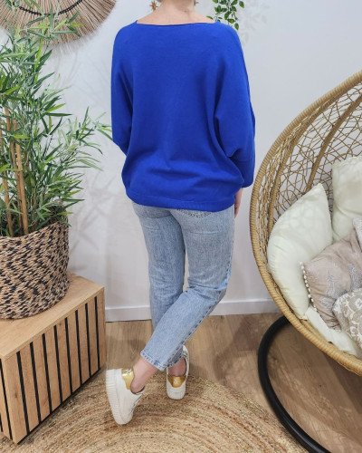 Pull femme Oui mais non pailleté