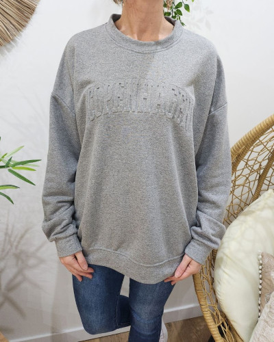 Sweat femme pailleté
