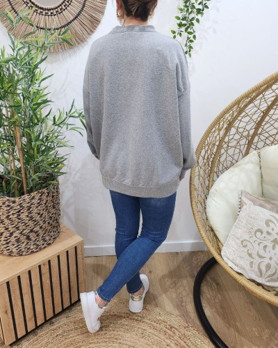 Sweat femme pailleté