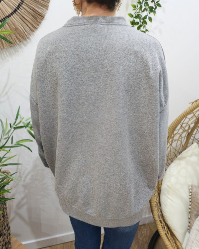 Sweat femme pailleté