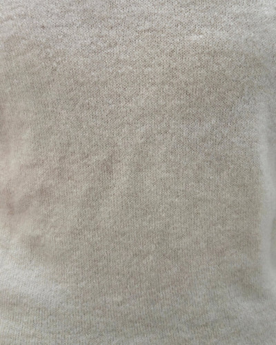 Pull femme uni col V Daphnéa