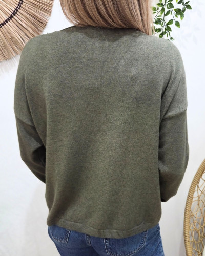 Pull femme uni Amarys