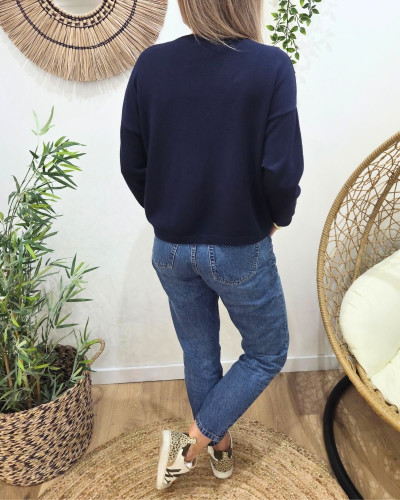 Pull femme uni Amarys