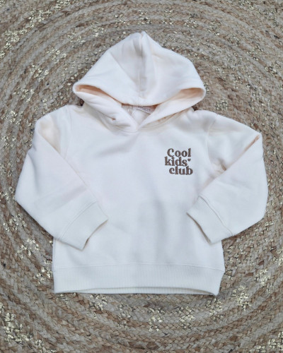 Sweat enfant beige Cool kids club