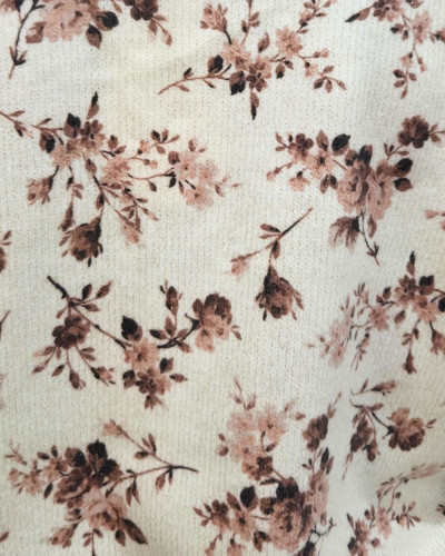 Pull femme col V pailleté Olya