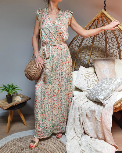 Robe cheap liseré doré