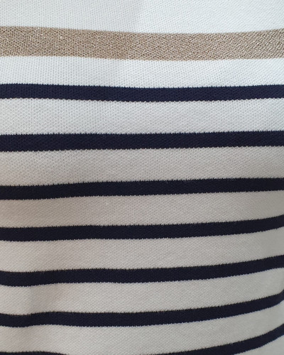 Robe pull marinière