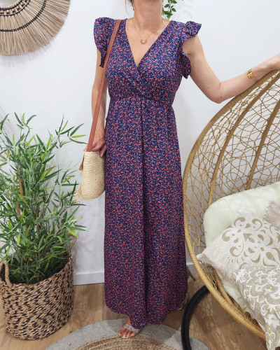 Robe longue femme fleurie sales