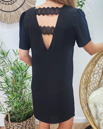 Robe femme Tess-noir