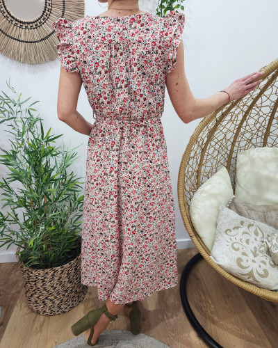 Robe longue petites 2025 fleurs