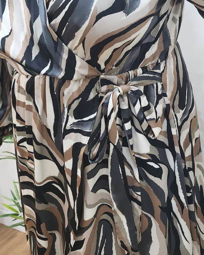 Robe femme noire grise taupe Linea