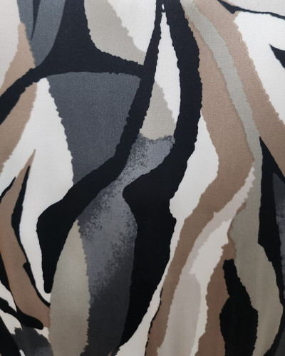 Robe femme noire grise taupe Linea
