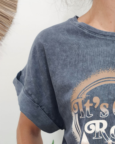 T-shirt femme It's Only Rock & Roll