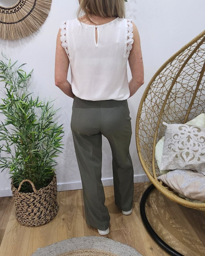 Top femme blanc Brisa