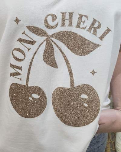 T-shirt femme Mon chéri
