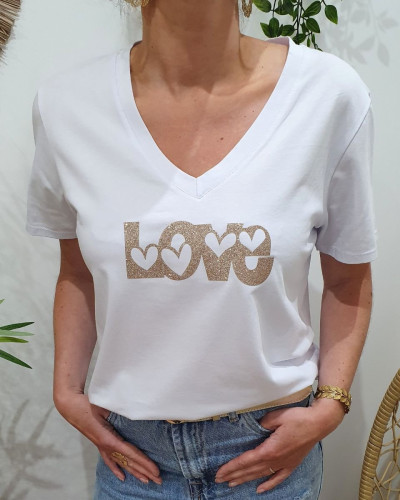 T-Shirt Femme Love