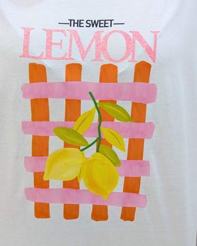 T-Shirt femme oversize The sweet lemon