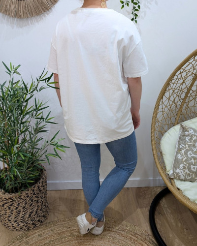 T-Shirt femme oversize The sweet lemon