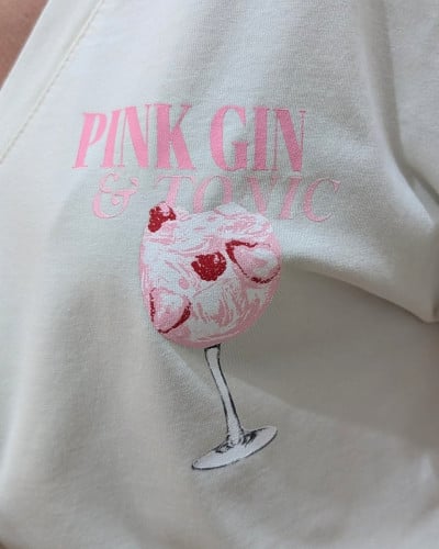 T-shirt femme Pink Gin