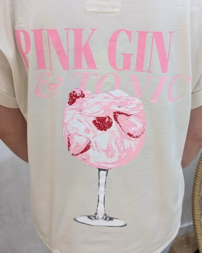 T-shirt femme Pink Gin