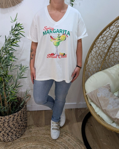 T-Shirt femme oversize Spicy Margarita