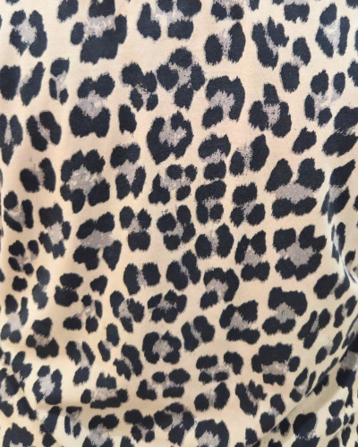 T-Shirt femme léopard J'adore taille unique