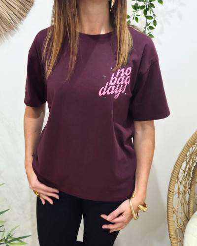T-Shirt femme No bad days