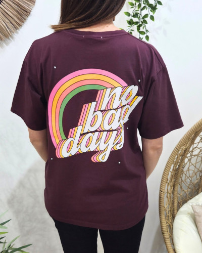 T-Shirt femme No bad days