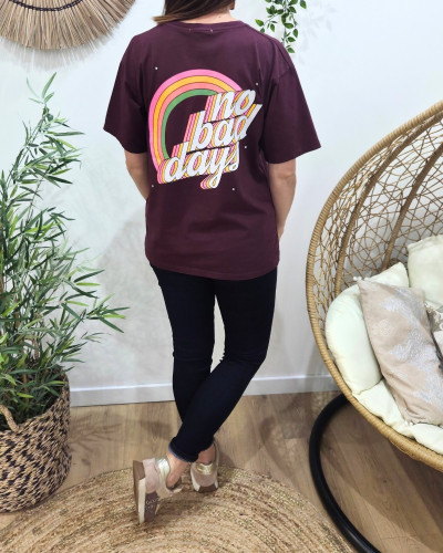 T-Shirt femme No bad days