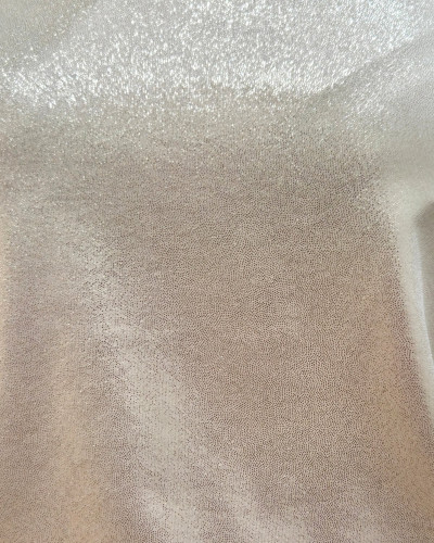 T-Shirt femme doré irisé