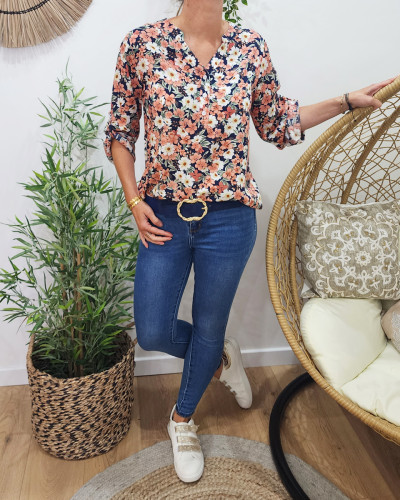 Tunique femme fleurie Freya 23209