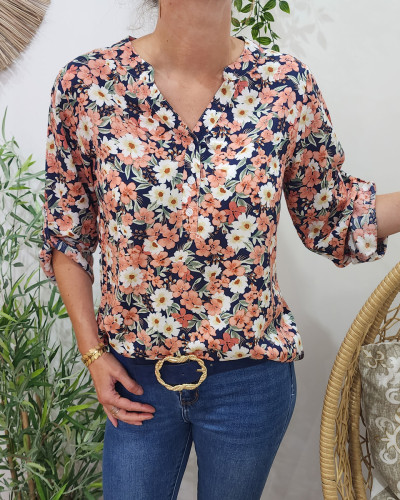 Tunique femme fleurie Freya 23209