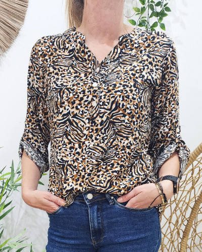 Tunique discount noire femme