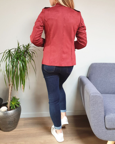 Veste officier on sale rouge