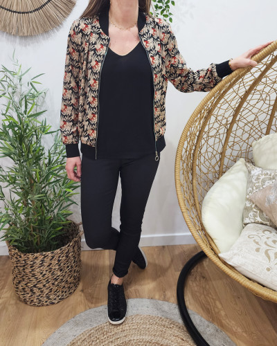 Bombers deals beige femme