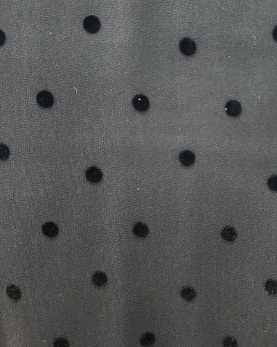 Bombers femme noir pois velours