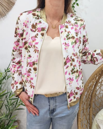 Bombers femme rose Kira