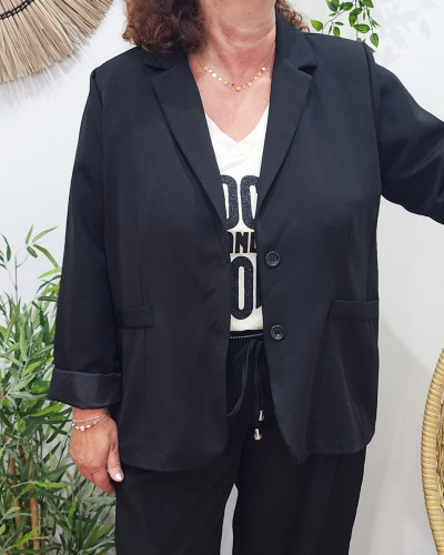 Blazer femme grande taille 23620