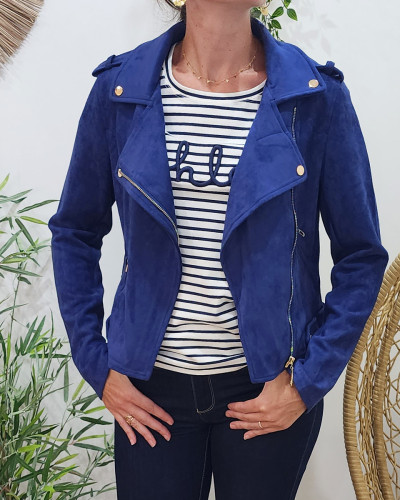 Perfecto femme bleu su dine 23684