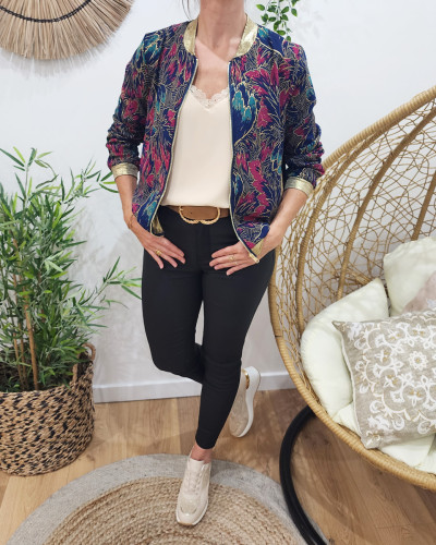 Bombers hot sale femme doré
