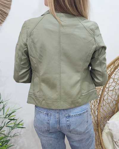 Perfecto femme kaki clearance